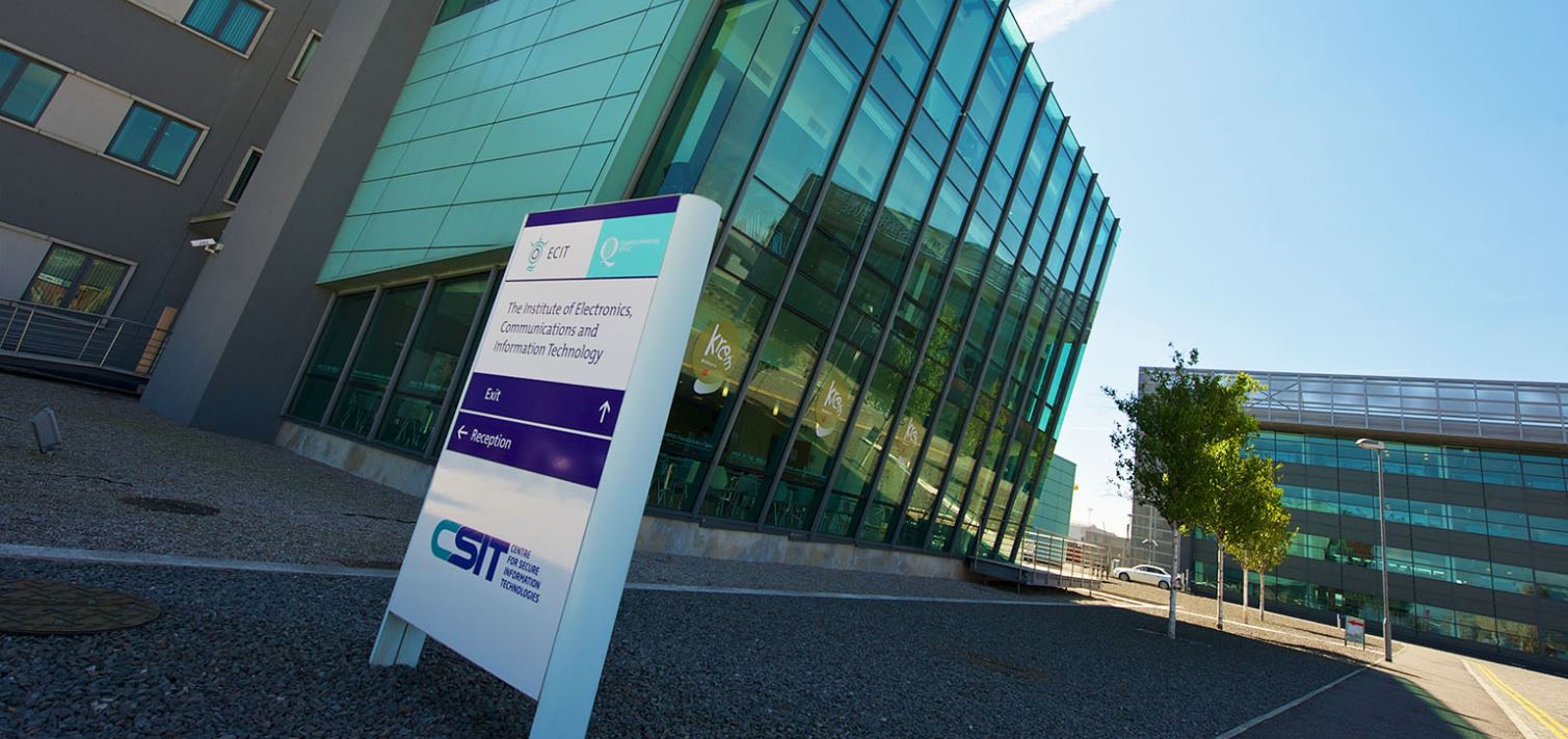 Exterior of Queen's Centre for Secure Information Technologies building Exterior of Queen's Centre for Secure Information Technologies building